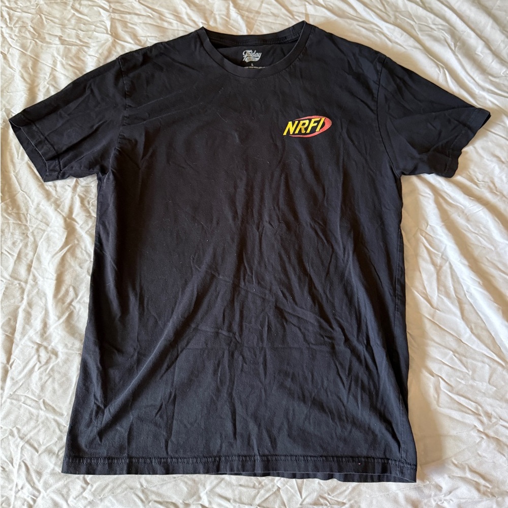 Friday Beers NRFI Black Short Sleeve Tee